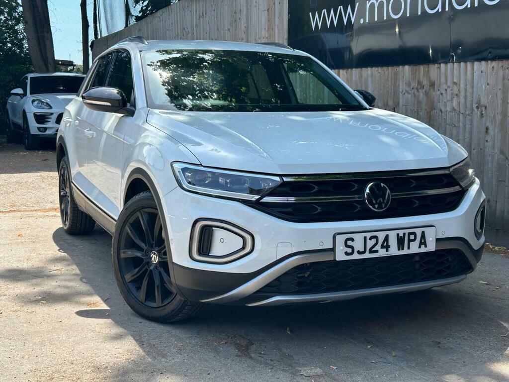 Volkswagen T-Roc 1.5 Tsi Style Euro 6 S S White #5