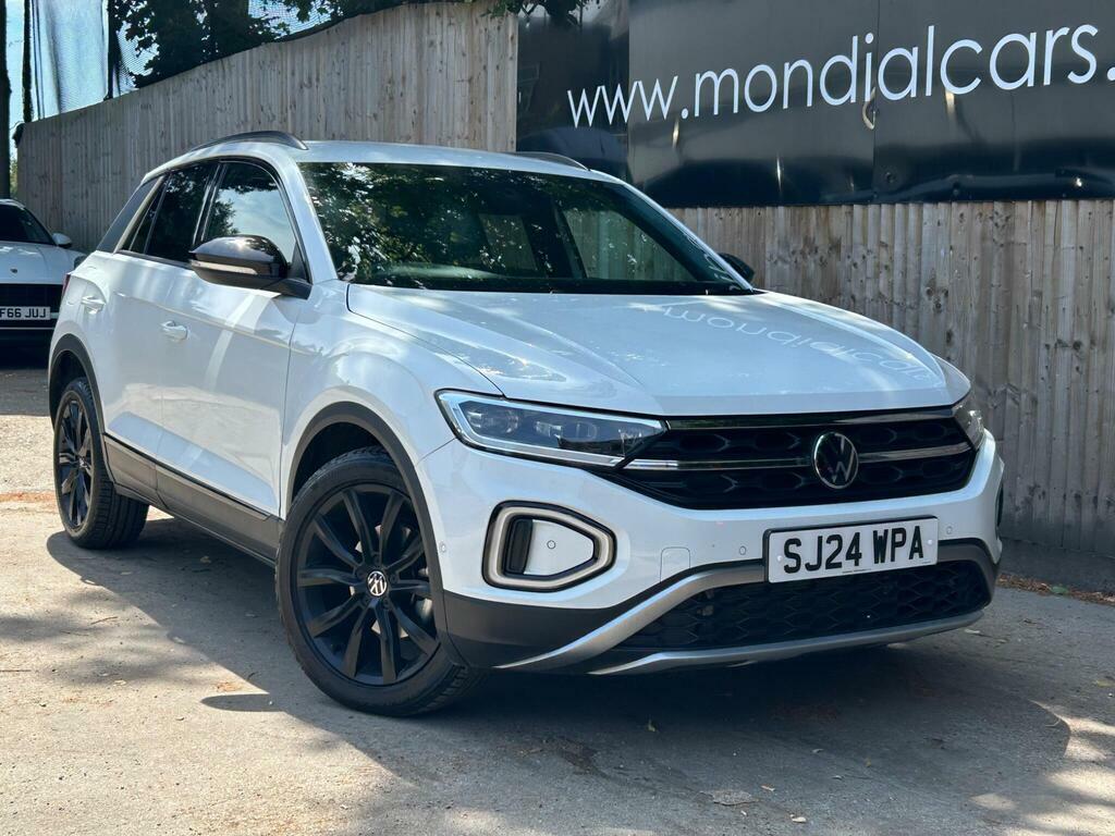 Volkswagen T-Roc 1.5 Tsi Style Euro 6 S S White #6