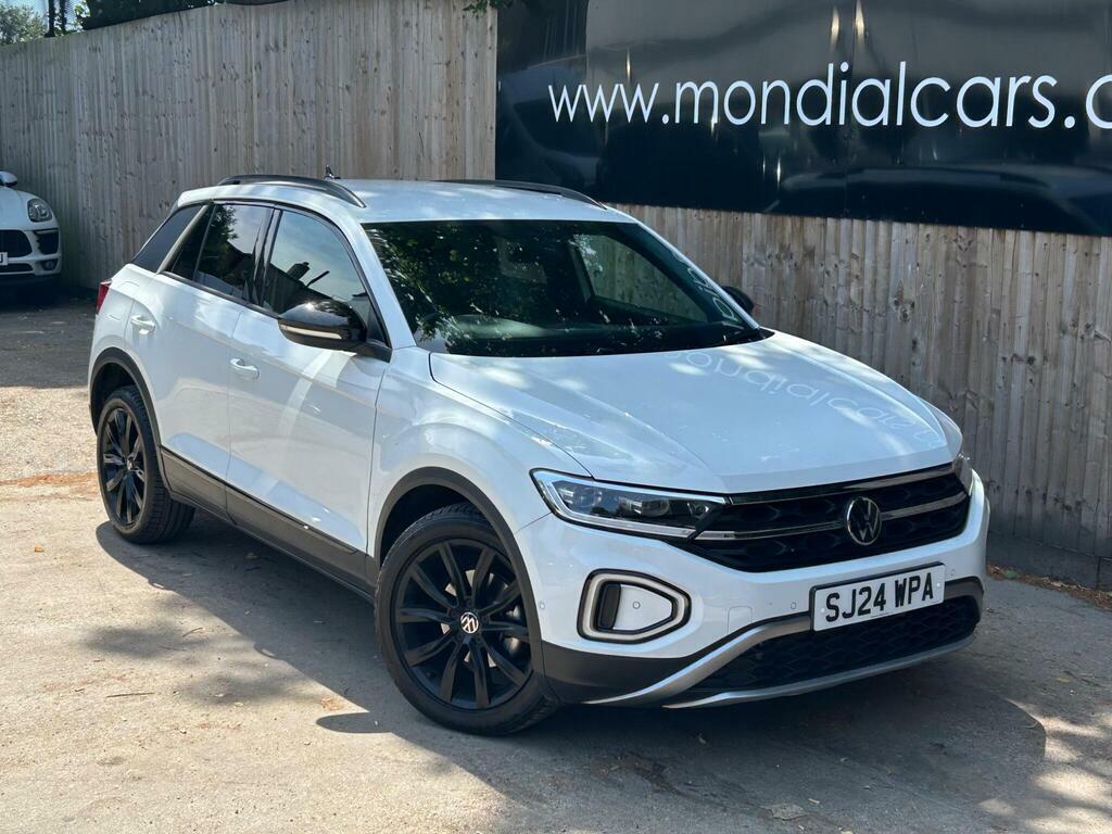 Volkswagen T-Roc 1.5 Tsi Style Euro 6 S S White #3