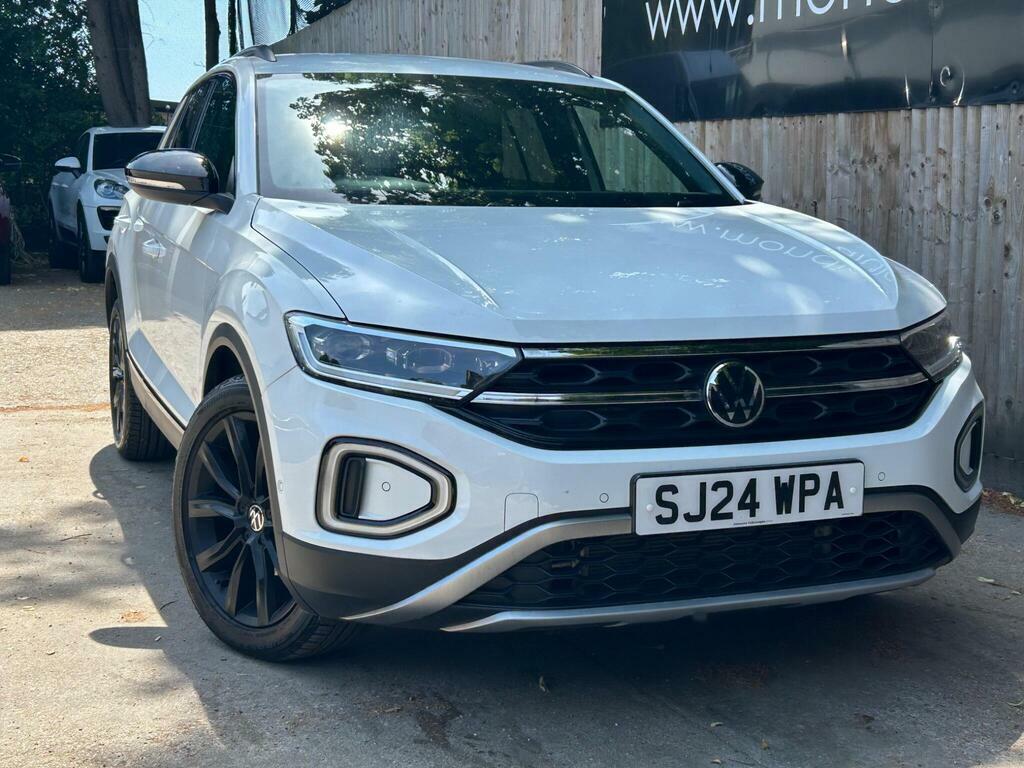 Volkswagen T-Roc 1.5 Tsi Style Euro 6 S S White #4