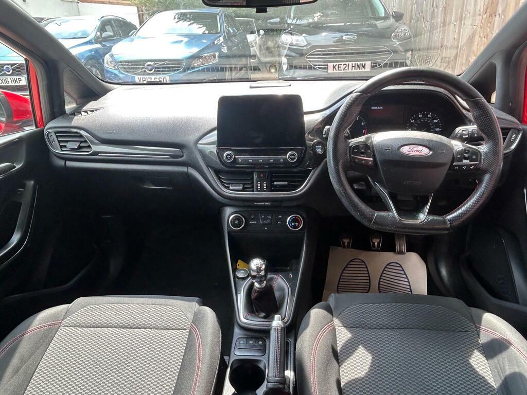 Ford Fiesta 1.0T Ecoboost St-line Euro 6 S S Red #4