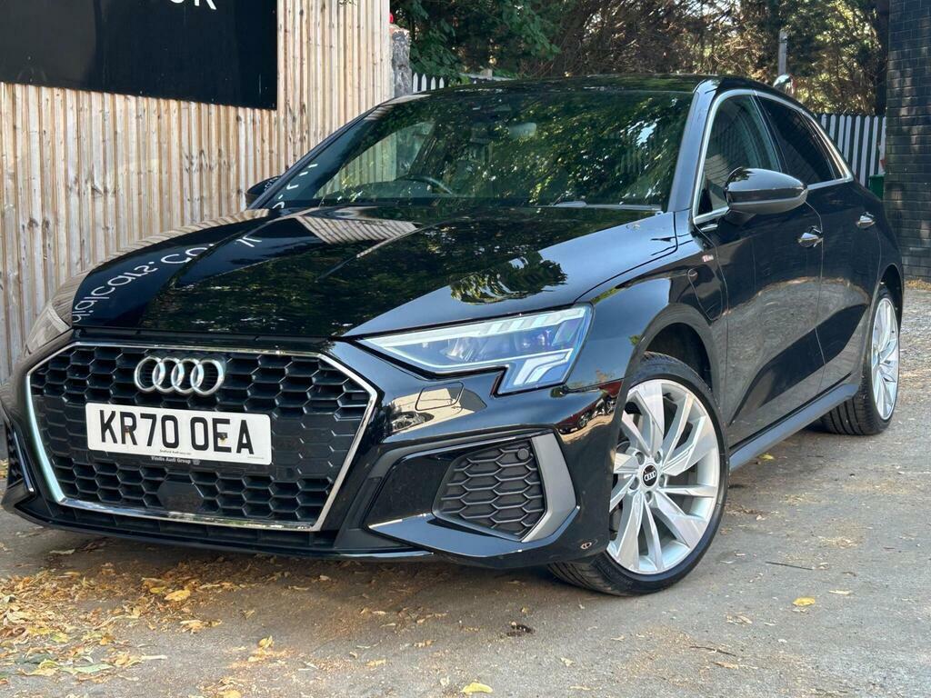 Audi A3 1.4 Tfsie 40 S Line Sportback S Tronic Euro 6 S S Black