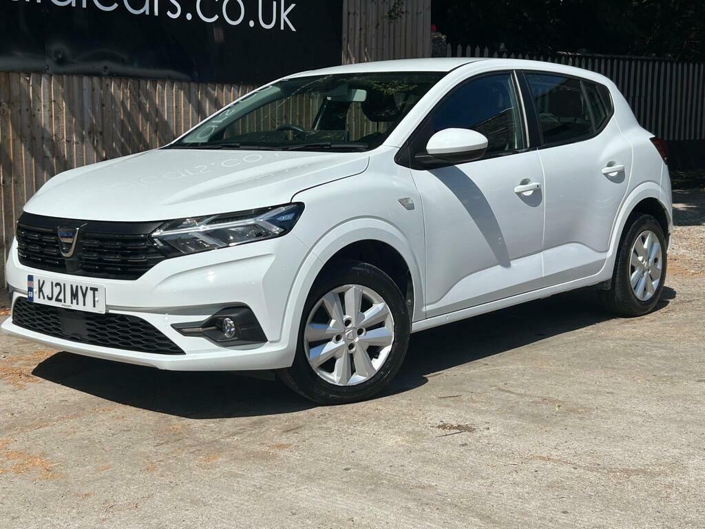 Dacia Sandero 1.0 Tce Comfort Euro 6 S S White #5