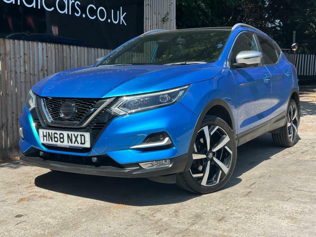 Nissan Qashqai 1.3 Dig-t Tekna Euro 6 S S Blue #2