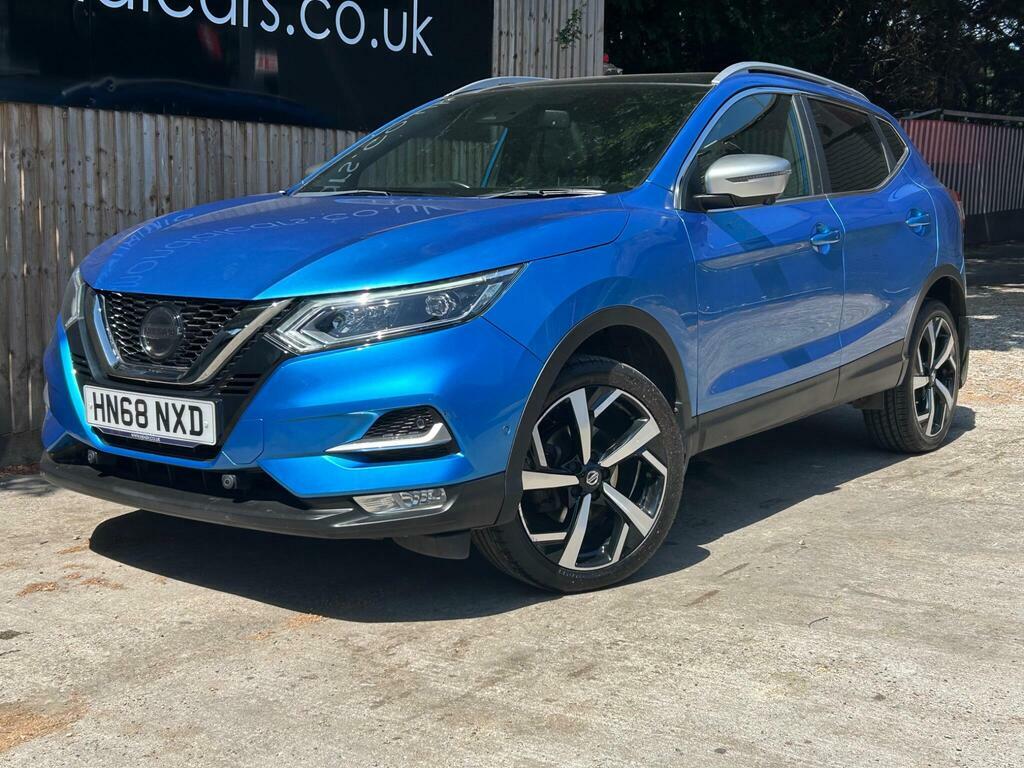 Nissan Qashqai 1.3 Dig-t Tekna Euro 6 S S Blue #5
