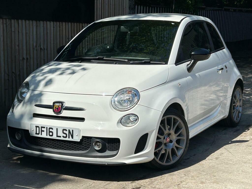 Abarth 595 1.4 T-jet Trofeo Euro 6 White #2