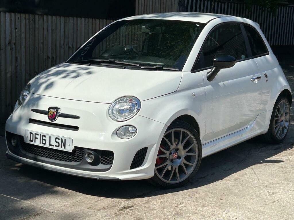 Abarth 595 1.4 T-jet Trofeo Euro 6 White #5