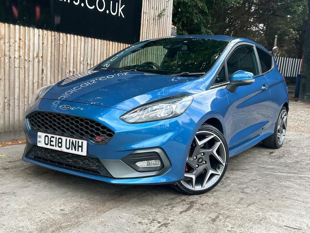 Ford Fiesta 1.5T Ecoboost St-3 Euro 6 OE18UNH Blue #5