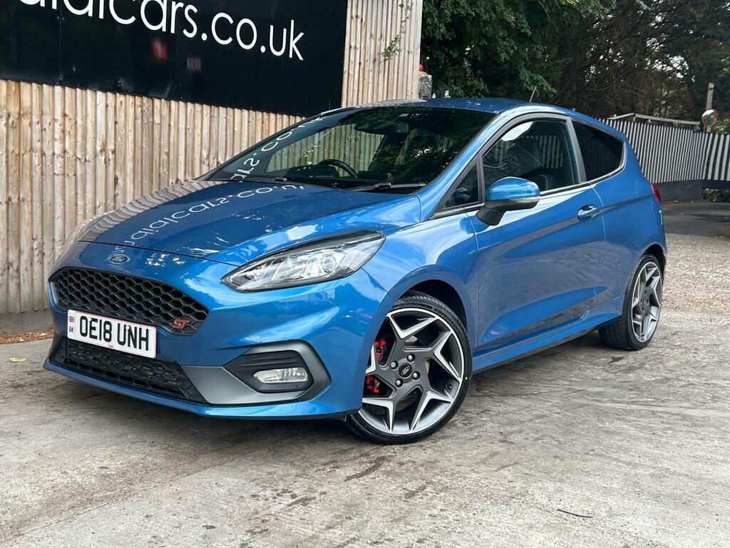Ford Fiesta 1.5T Ecoboost St-3 Euro 6 OE18UNH Blue #2