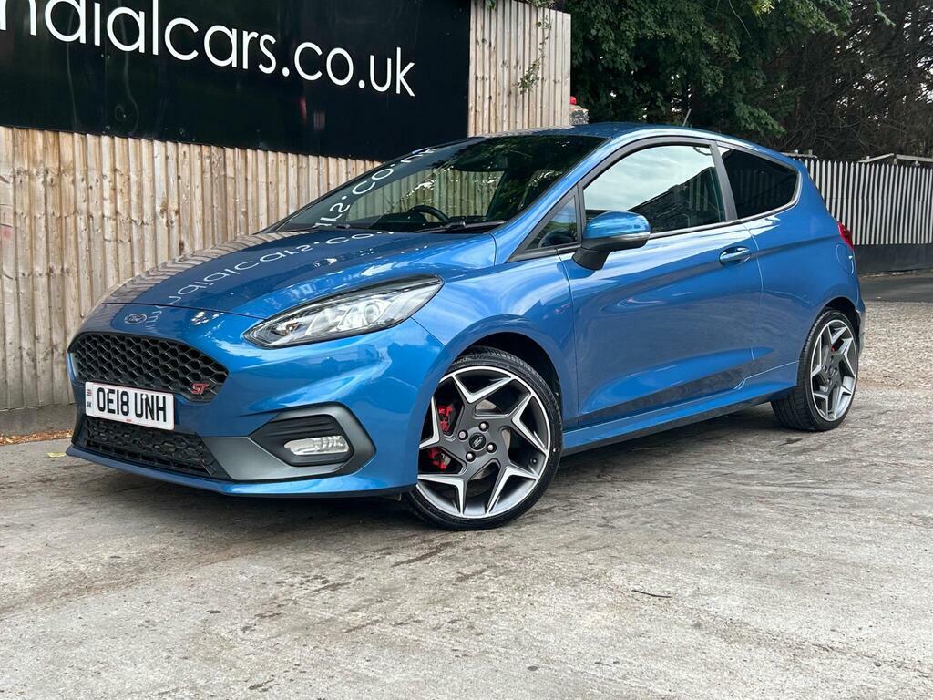 Ford Fiesta 1.5T Ecoboost St-3 Euro 6 OE18UNH Blue #6