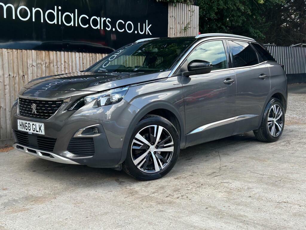 Peugeot 3008 1.2 Puretech Gt Line Euro 6 S S HN68GLK Grey #6