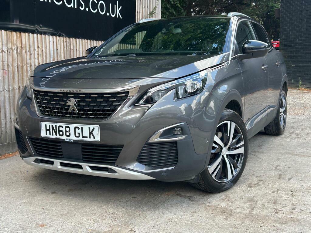 Peugeot 3008 1.2 Puretech Gt Line Euro 6 S S HN68GLK Grey #2