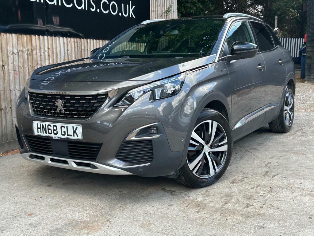 Peugeot 3008 1.2 Puretech Gt Line Euro 6 S S HN68GLK Grey #5