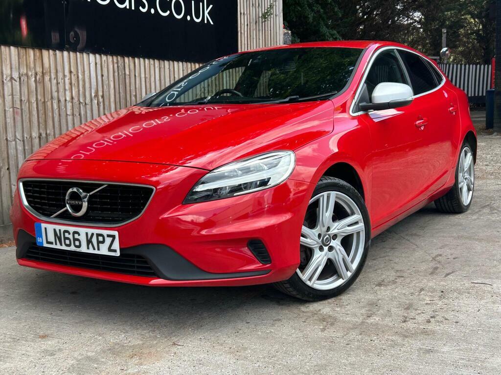 Volvo V40 2.0 D3 R-design Pro Euro 6 S S LN66KPZ Red #5