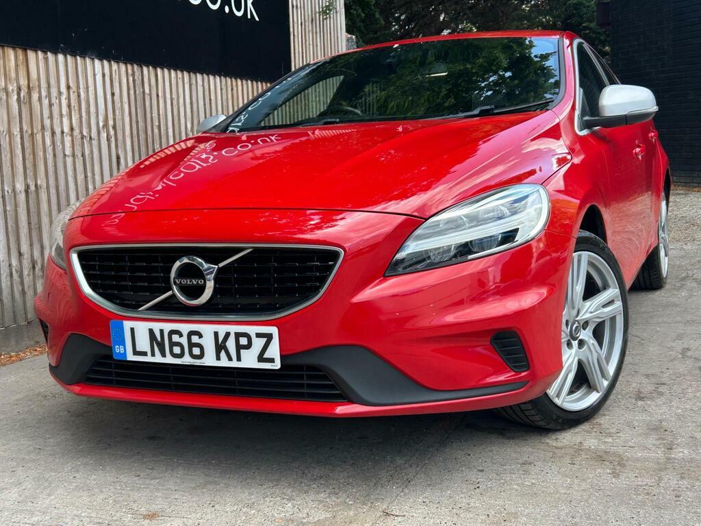 Volvo V40 2.0 D3 R-design Pro Euro 6 S S LN66KPZ Red #2