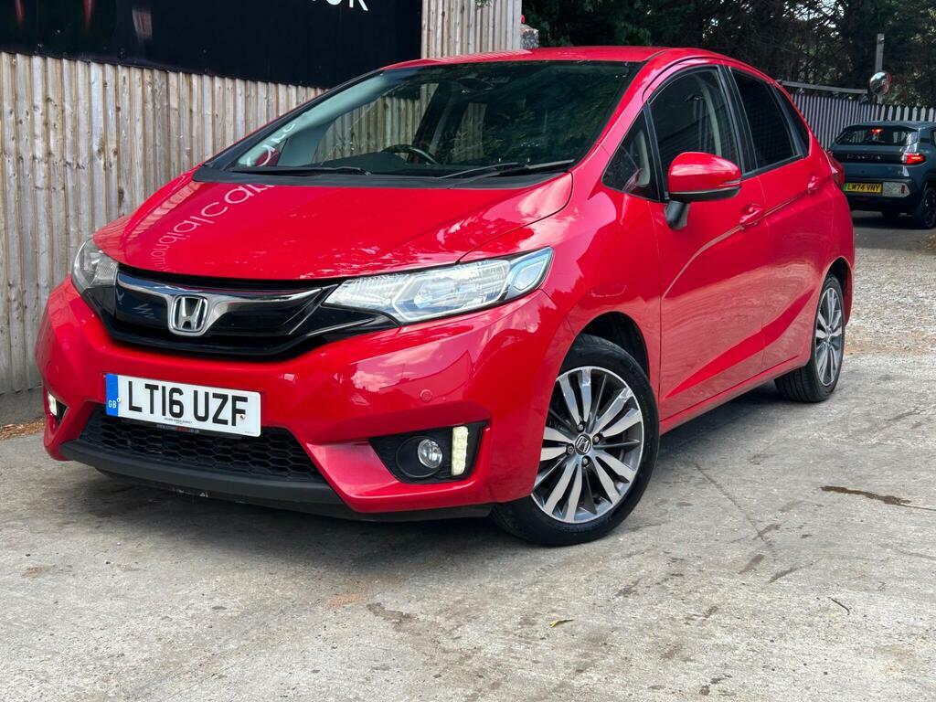 Honda Jazz 1.3 I-vtec Ex Navi Cvt Euro 6 S S Red #2