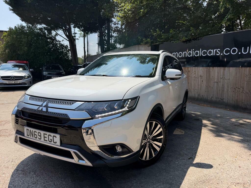 Mitsubishi Outlander 2.0 Mivec Exceed Cvt 4Wd Euro 6 S S White #2