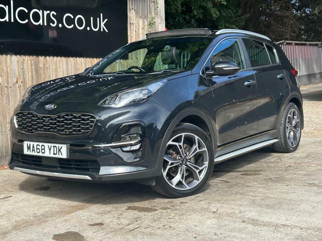Kia Sportage 1.6 Crdi Gt-line S Dct Euro 6 S S MA68YDK Black #5