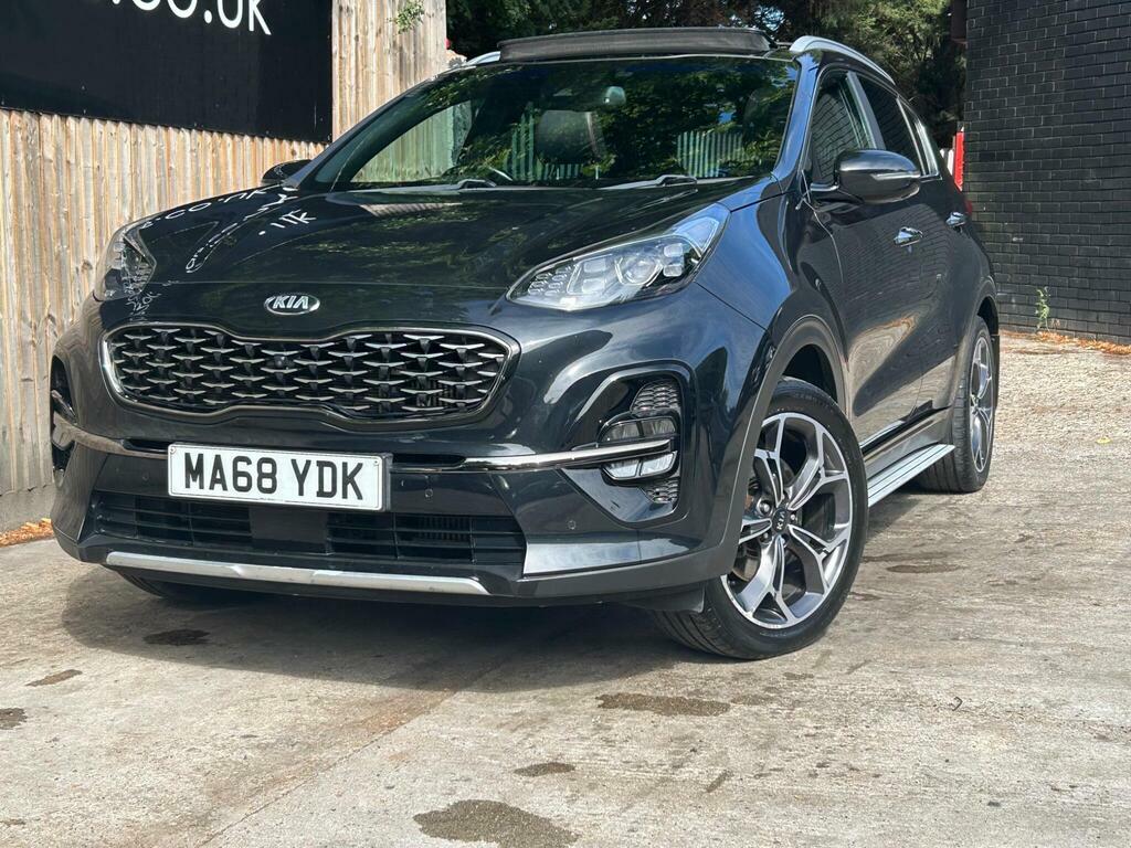 Kia Sportage 1.6 Crdi Gt-line S Dct Euro 6 S S MA68YDK Black #2