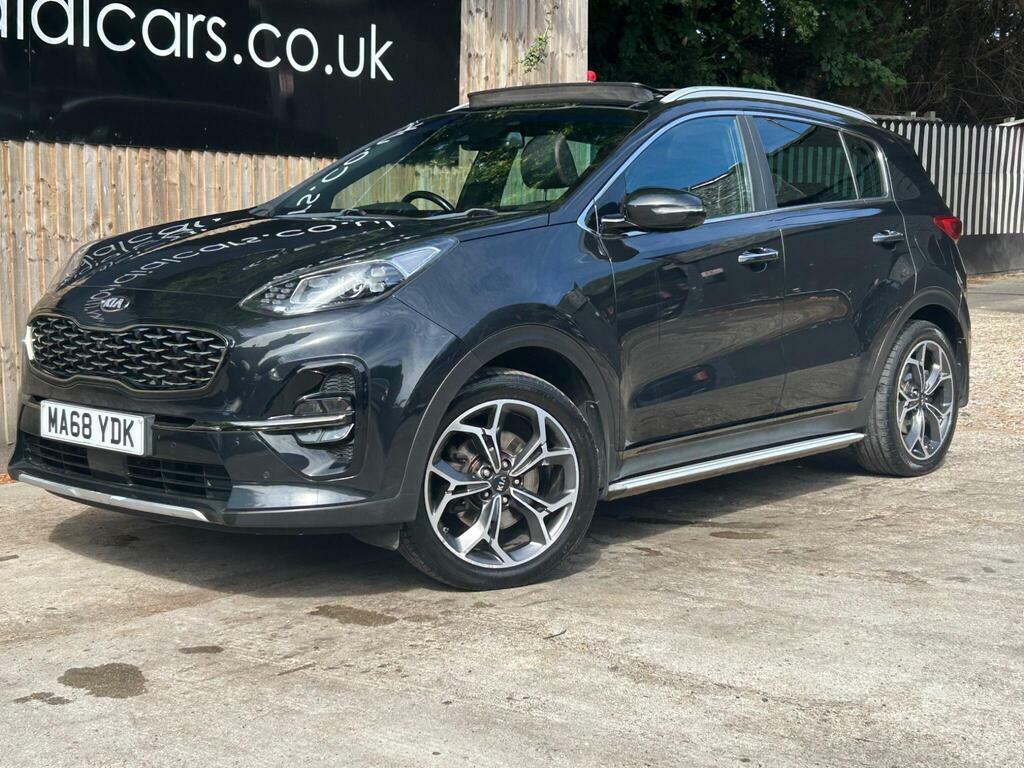 Kia Sportage 1.6 Crdi Gt-line S Dct Euro 6 S S MA68YDK Black #6