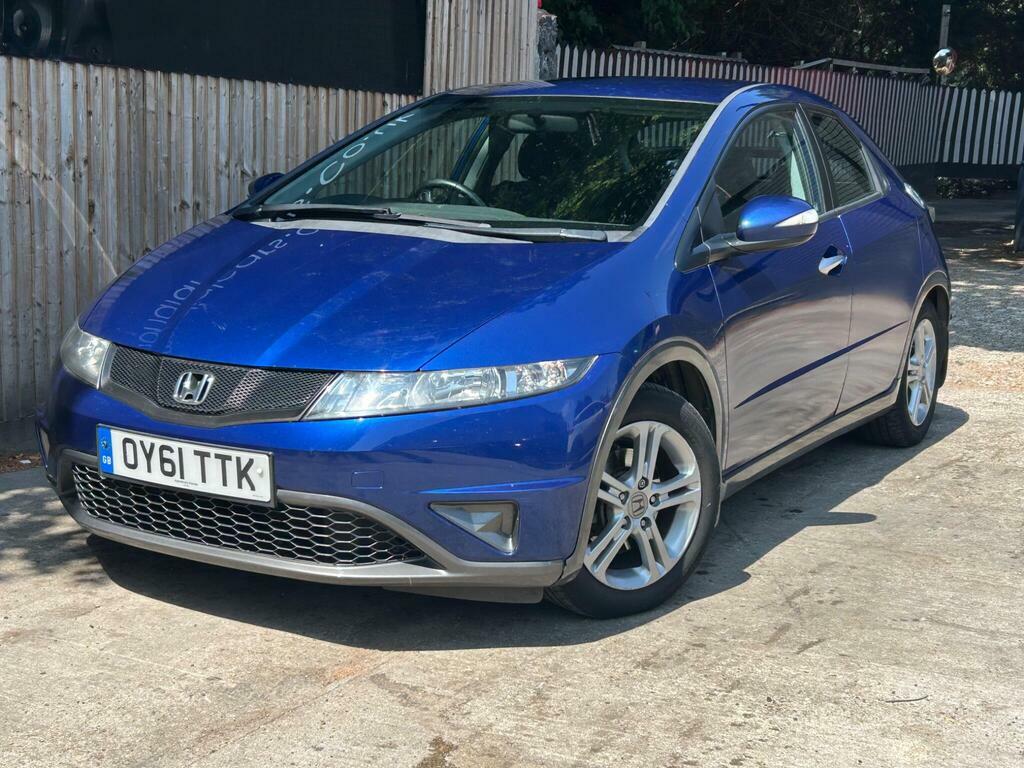Honda Civic 1.8 I-vtec Se OY61TTK Blue #6