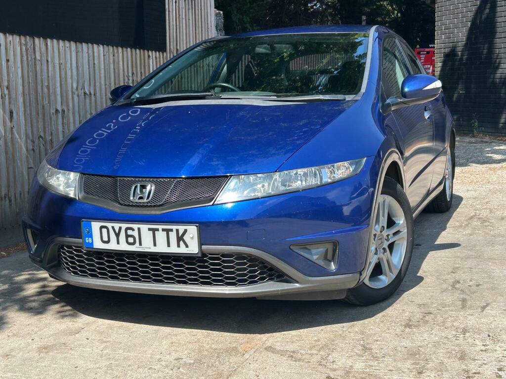 Honda Civic 1.8 I-vtec Se OY61TTK Blue #2