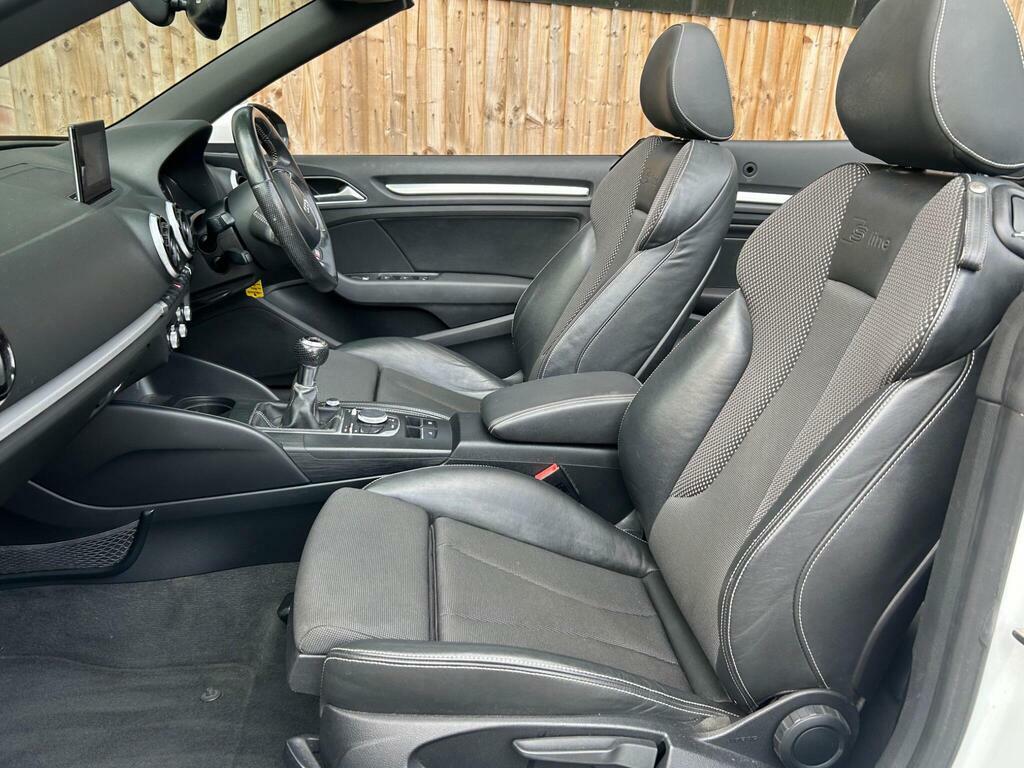Audi A3 Cabriolet 1.4 Tfsi Cod S Line Euro 6 S S White #4