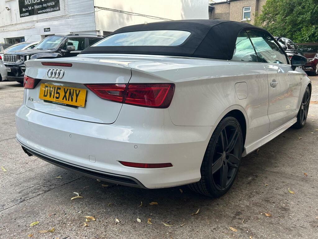 Audi A3 Cabriolet 1.8 Tfsi Sport Red #13