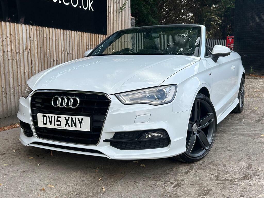 Audi A3 Cabriolet 1.4 Tfsi Cod S Line Euro 6 S S White