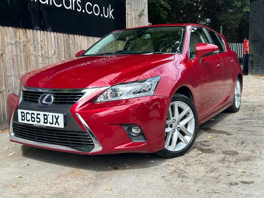 Lexus CT 1.8 200H Premier Cvt Euro 6 S S Red #6
