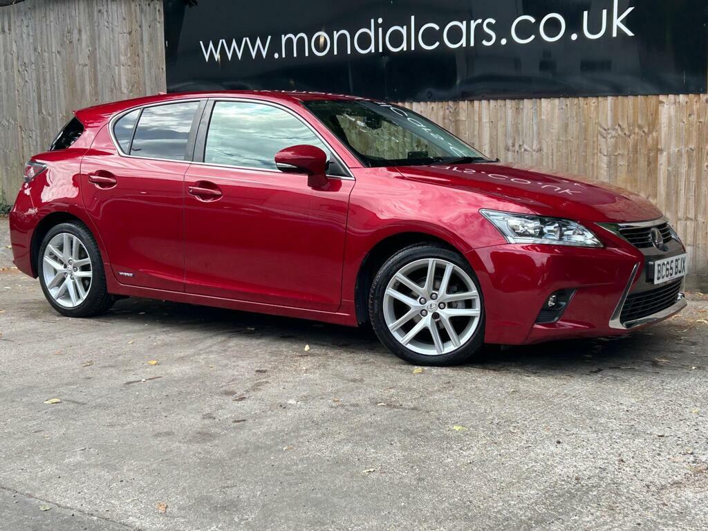 Lexus CT 1.8 200H Premier Cvt Euro 6 Ss Red #14