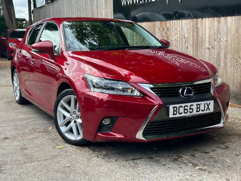 Lexus CT 1.8 200H Premier Cvt Euro 6 Ss Red #9
