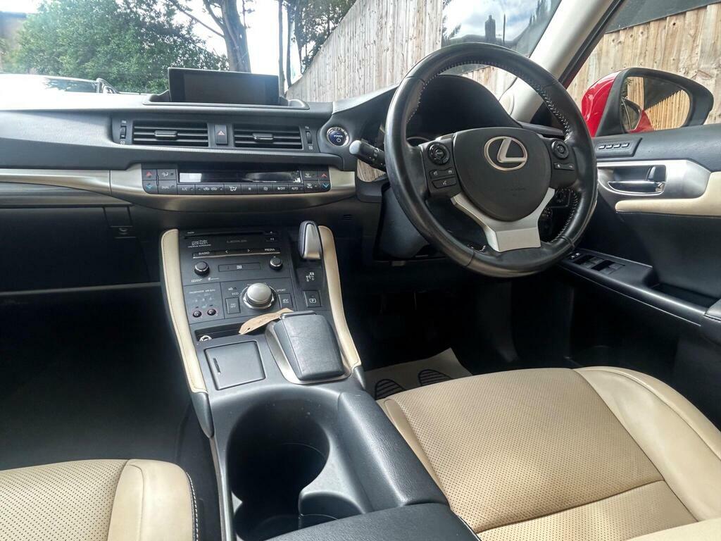 Lexus CT 1.8 200H Premier Cvt Euro 6 Ss Red #27