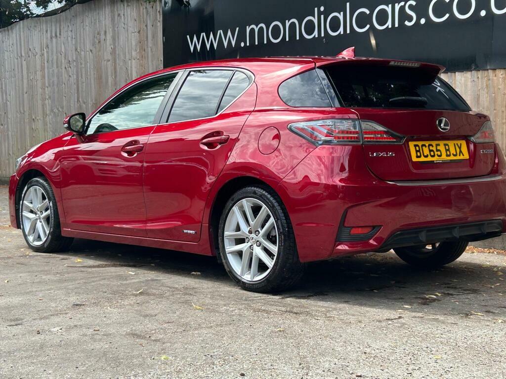 Lexus CT 1.8 200H Premier Cvt Euro 6 Ss Red #15