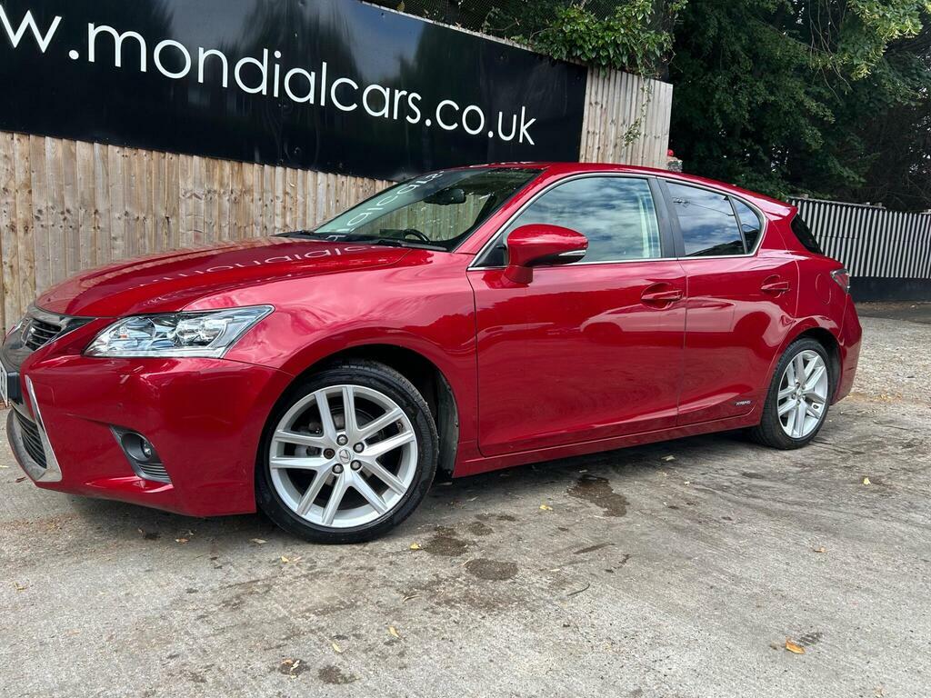 Lexus CT 1.8 200H Premier Cvt Euro 6 Ss Red #7