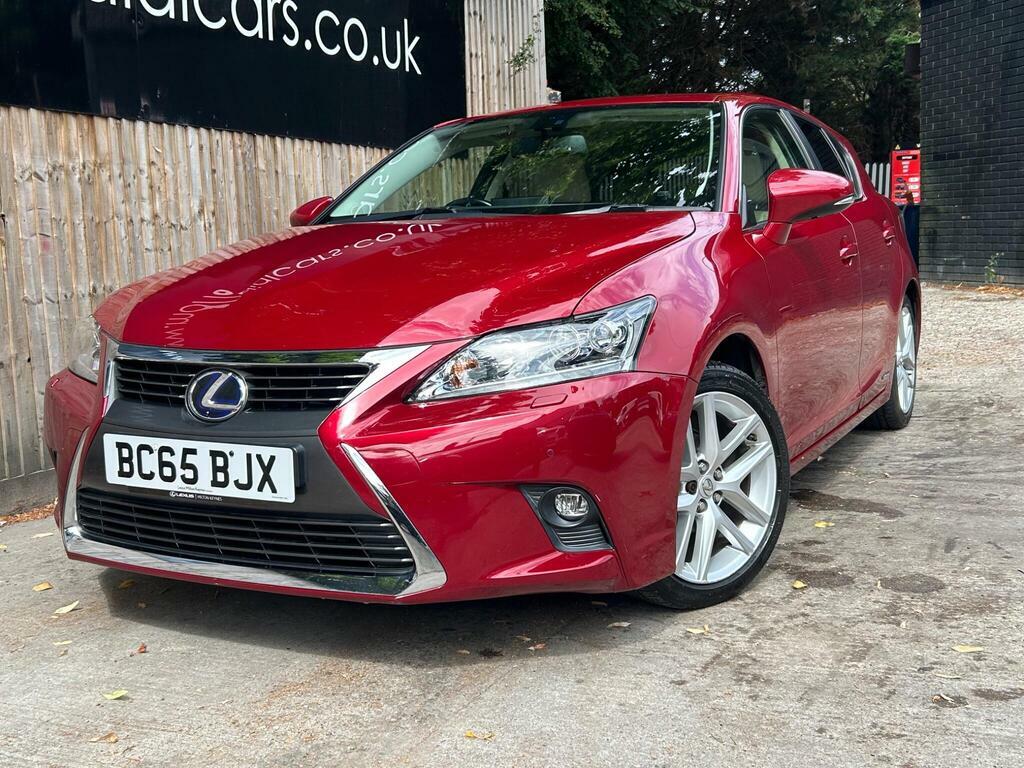 Lexus CT 1.8 200H Premier Cvt Euro 6 S S Red