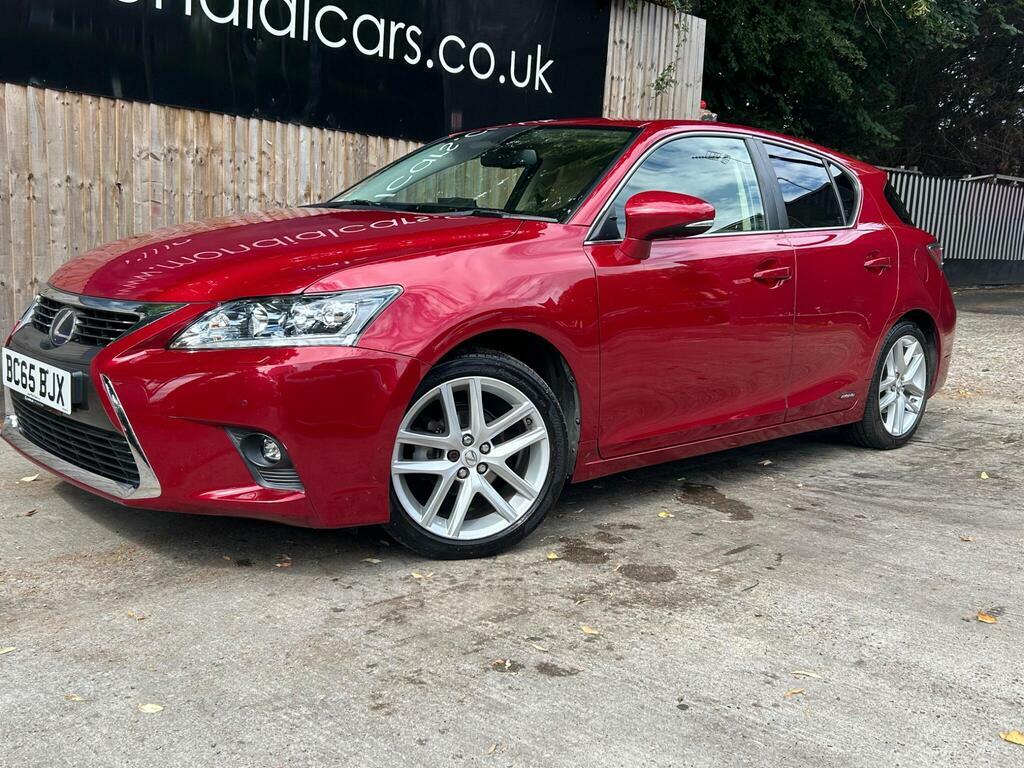 Lexus CT 1.8 200H Premier Cvt Euro 6 Ss Red #8