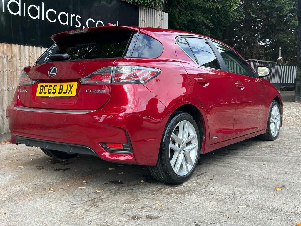 Lexus CT 1.8 200H Premier Cvt Euro 6 Ss Red #19