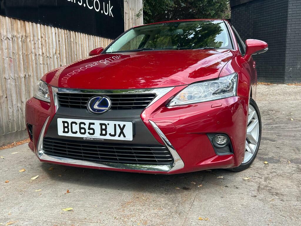 Lexus CT 1.8 200H Premier Cvt Euro 6 S S Red #2