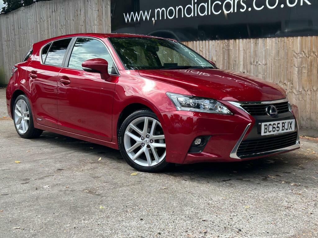 Lexus CT 1.8 200H Premier Cvt Euro 6 Ss Red #11