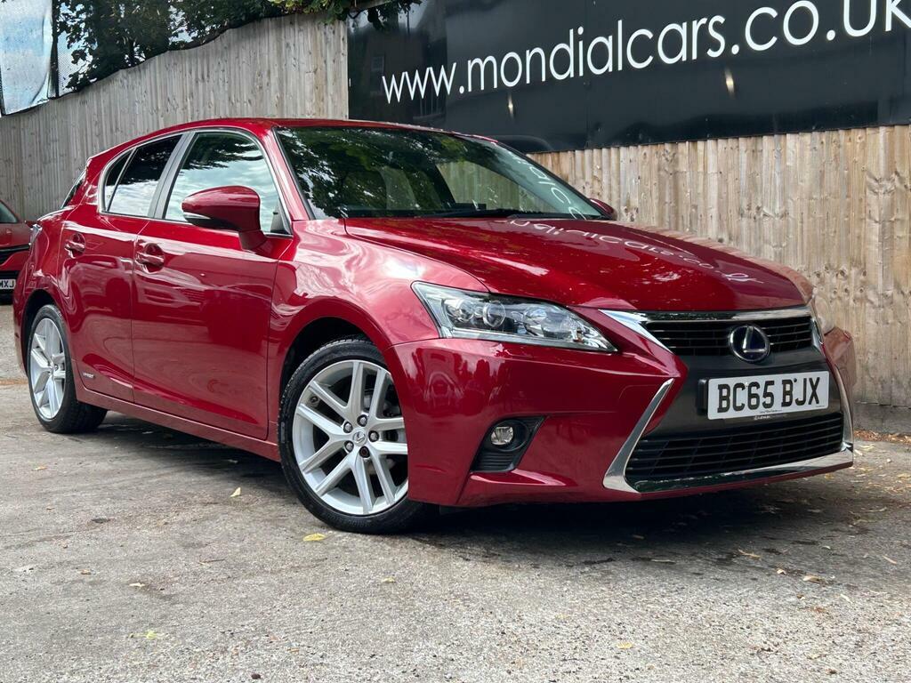 Lexus CT 1.8 200H Premier Cvt Euro 6 Ss Red #10