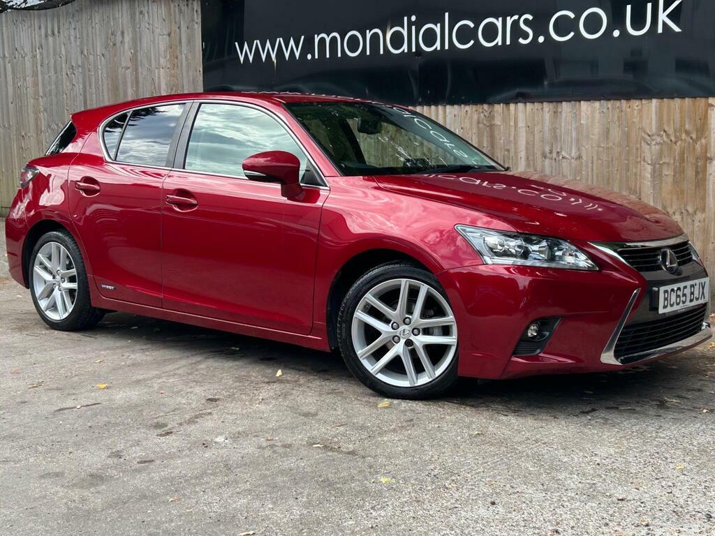 Lexus CT 1.8 200H Premier Cvt Euro 6 Ss Red #13