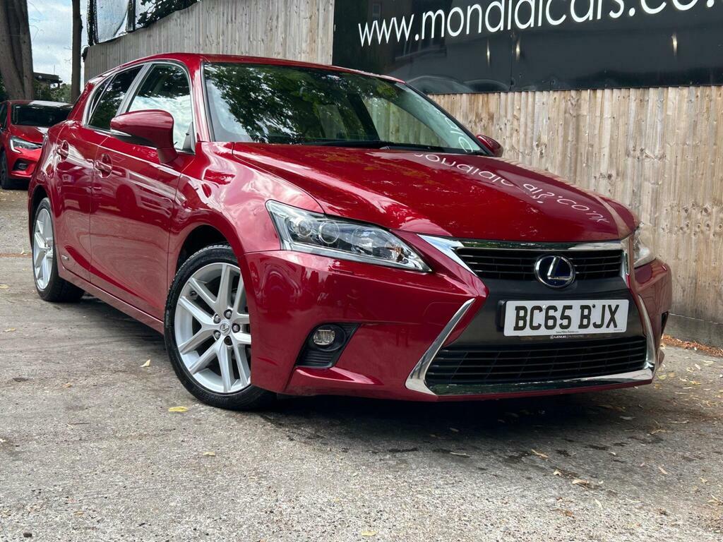Lexus CT 1.8 200H Premier Cvt Euro 6 Ss Red #12
