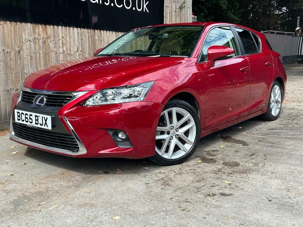 Lexus CT 1.8 200H Premier Cvt Euro 6 S S Red #5