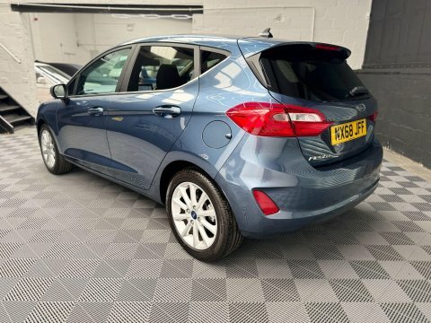 Ford Fiesta 1.0T Ecoboost Titanium X Euro 6 Ss NX68JFF Blue #5