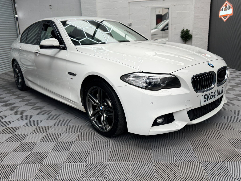 BMW 5 Series 3.0 530D M Sport Euro 6 Ss SK64ULR White #5