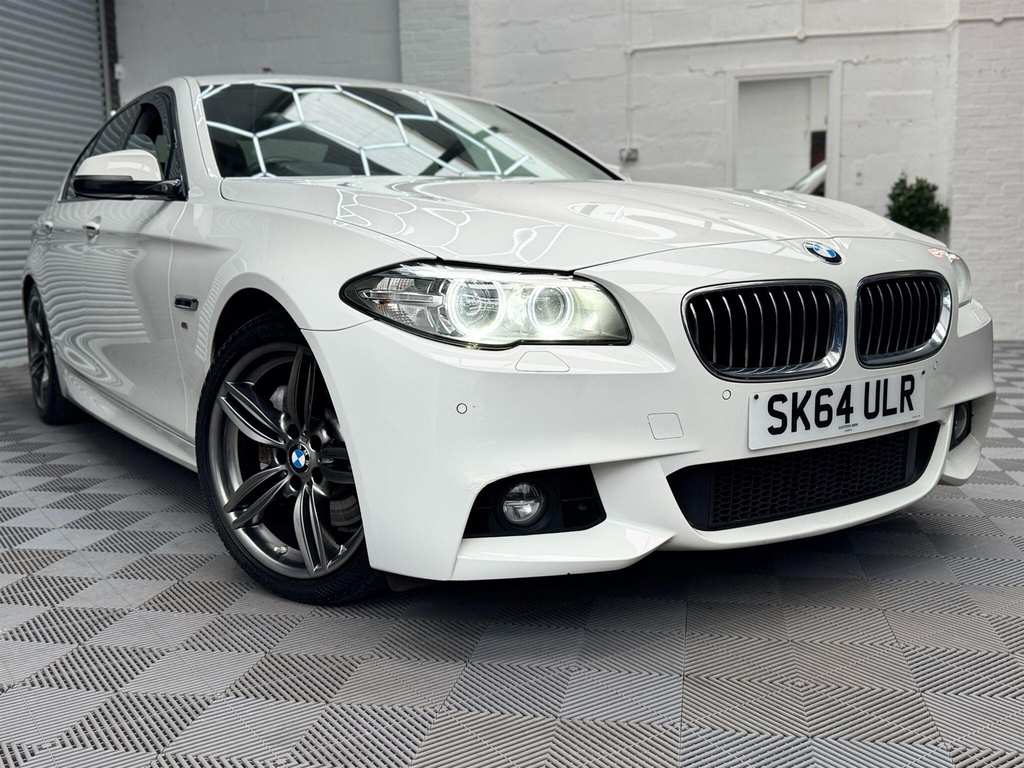 BMW 5 Series 3.0 530D M Sport Euro 6 Ss SK64ULR White