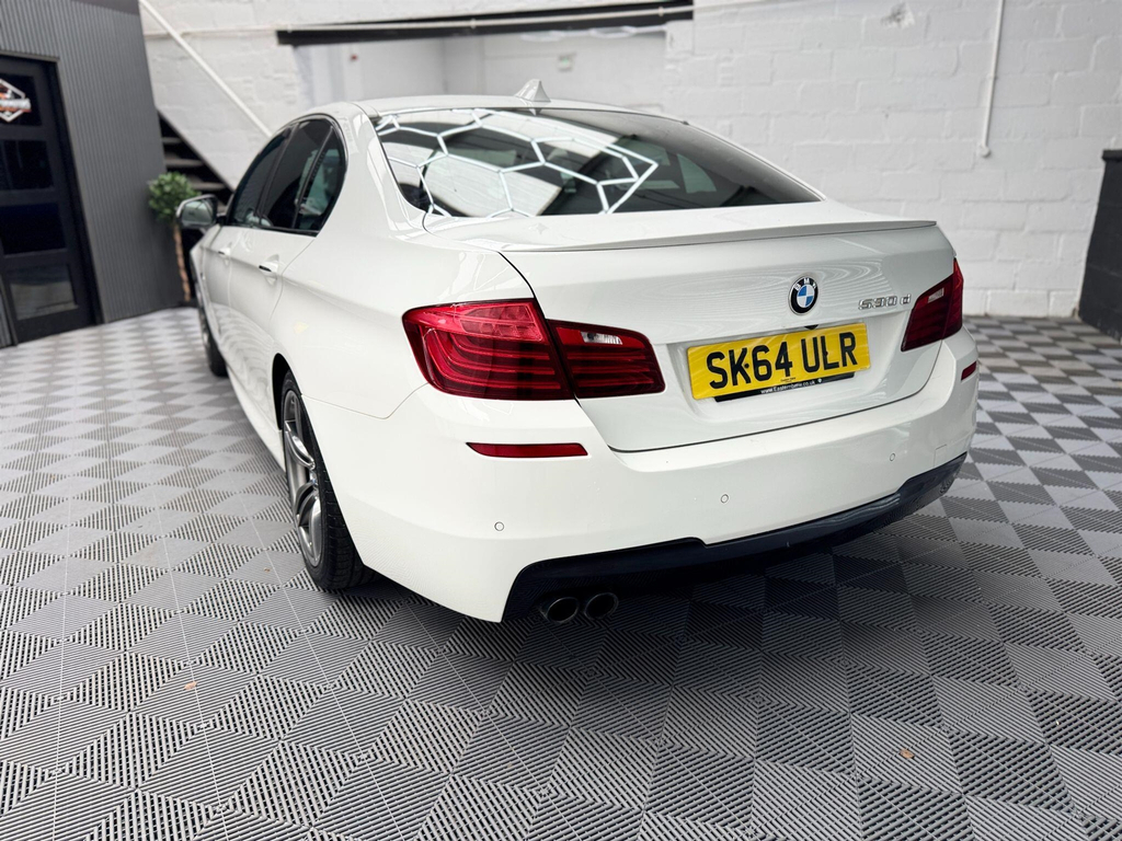 BMW 5 Series 3.0 530D M Sport Euro 6 Ss SK64ULR White #4