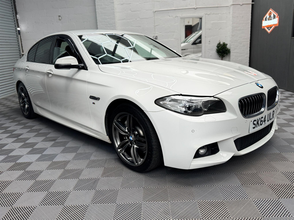 BMW 5 Series 3.0 530D M Sport Euro 6 Ss SK64ULR White #6