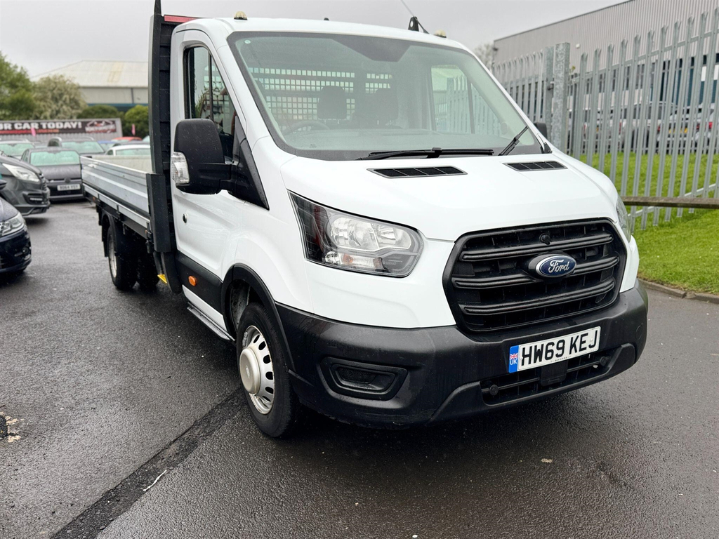 Ford Transit Custom 2.0 350 Ecoblue Leader Rwd L4 Euro 6 Ss HW69KEJ White #2